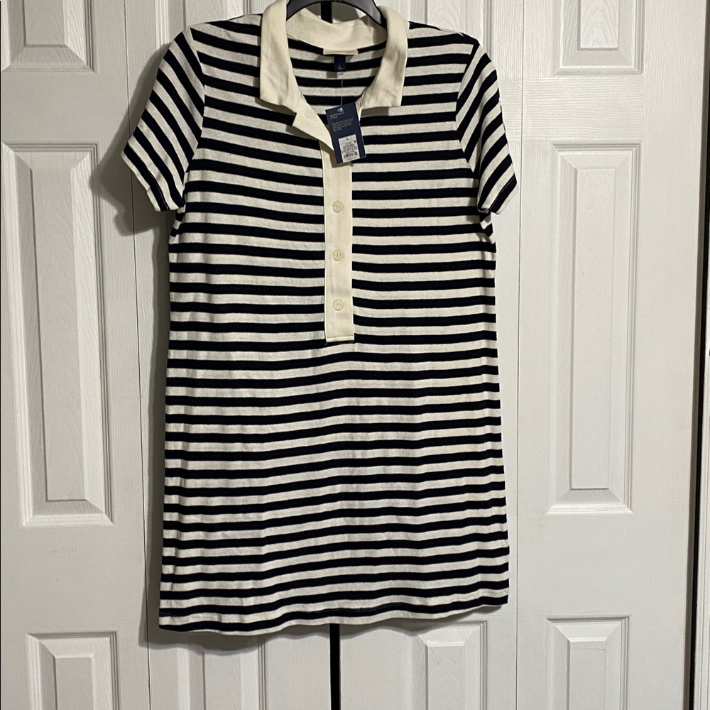Universal thread NWT cotton Short Sleeve Knit Mini Shirt dress size LARGE